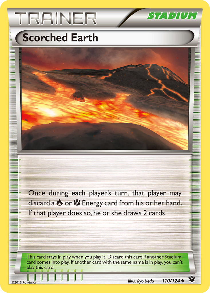 Scorched Earth (110/124) [XY: Fates Collide] | Anubis Games and Hobby