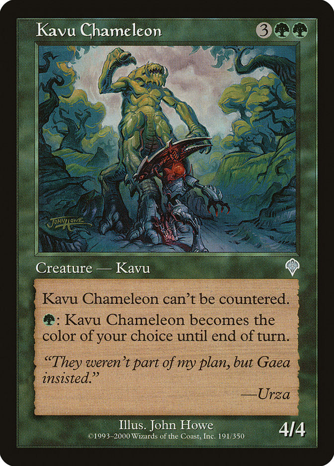 Kavu Chameleon [Invasion] | Anubis Games and Hobby