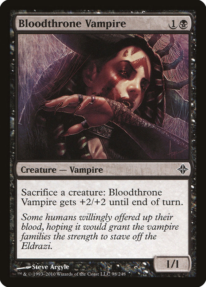 Bloodthrone Vampire [Rise of the Eldrazi] | Anubis Games and Hobby