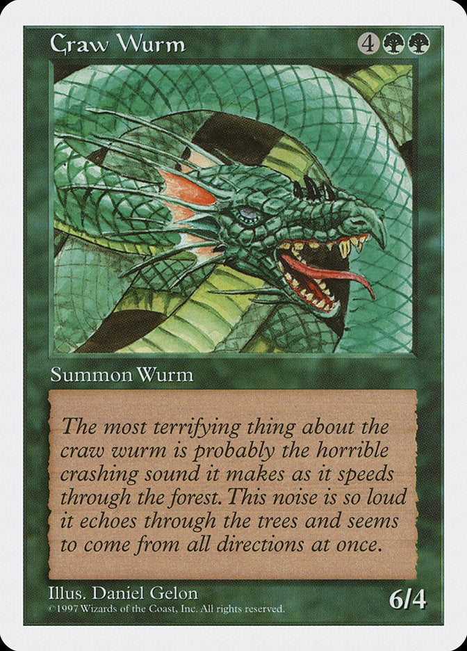 Craw Wurm [Fifth Edition] | Anubis Games and Hobby