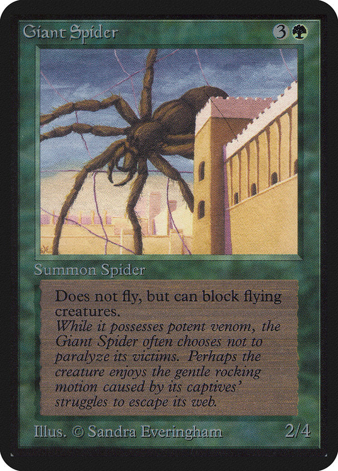 Giant Spider [Alpha Edition] | Anubis Games and Hobby