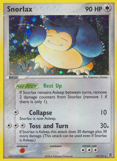 Snorlax (15/112) [EX: FireRed & LeafGreen] | Anubis Games and Hobby