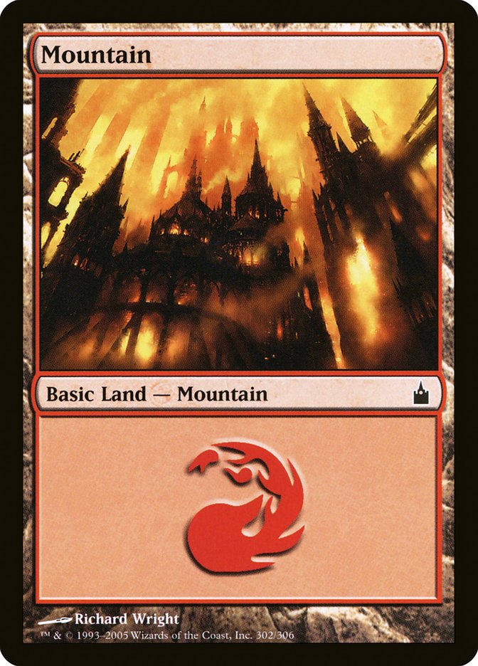 Mountain (302) [Ravnica: City of Guilds] | Anubis Games and Hobby