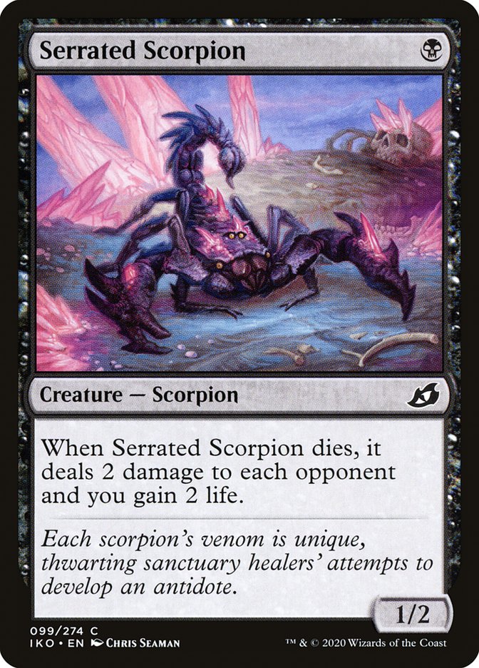 Serrated Scorpion [Ikoria: Lair of Behemoths] | Anubis Games and Hobby