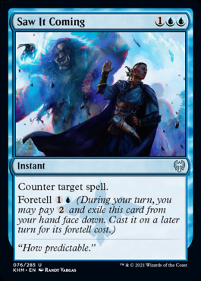 Saw It Coming [Kaldheim] | Anubis Games and Hobby