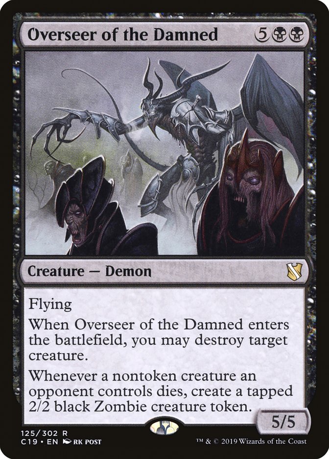 Overseer of the Damned [Commander 2019] | Anubis Games and Hobby