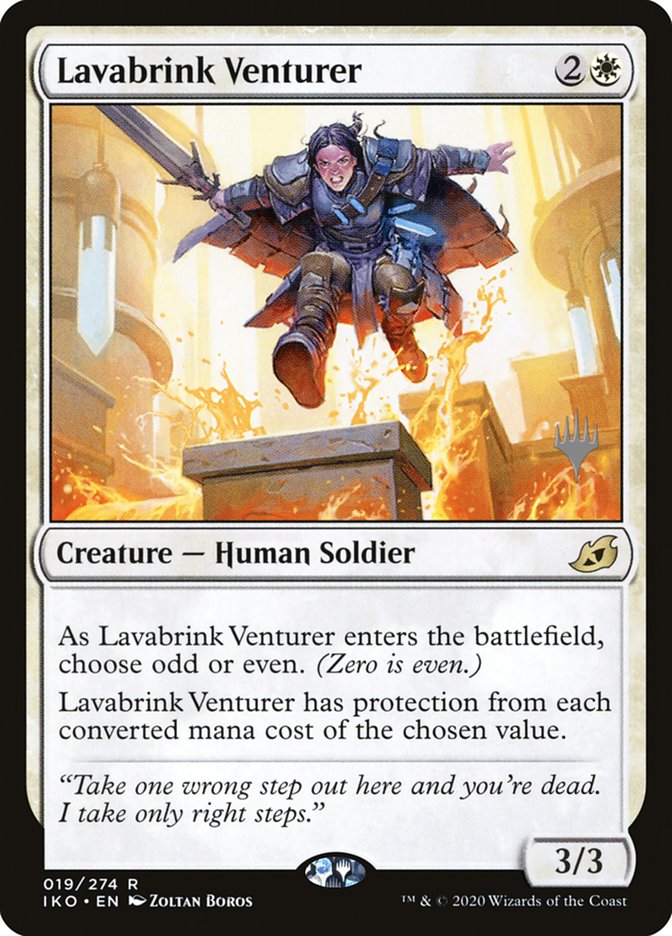 Lavabrink Venturer (Promo Pack) [Ikoria: Lair of Behemoths Promos] | Anubis Games and Hobby