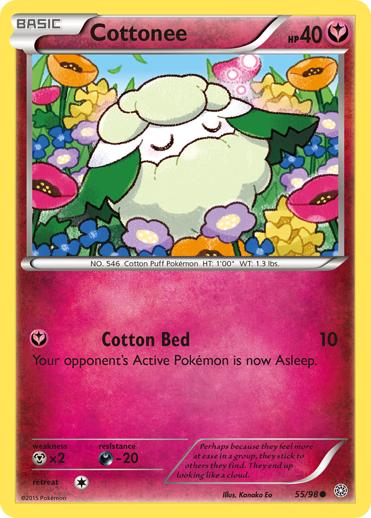 Cottonee (55/98) [XY: Ancient Origins] | Anubis Games and Hobby