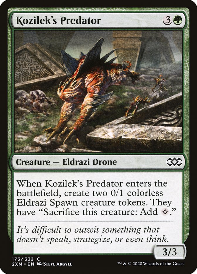 Kozilek's Predator [Double Masters] | Anubis Games and Hobby