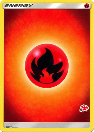 Fire Energy (Charizard Stamp #38) [Battle Academy 2020] | Anubis Games and Hobby