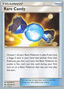 Rare Candy (129/149) (Infinite Force - Diego Cassiraga) [World Championships 2017] | Anubis Games and Hobby