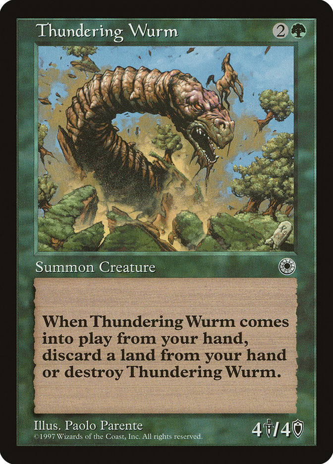 Thundering Wurm [Portal] | Anubis Games and Hobby