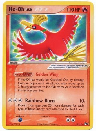 Ho-Oh ex (17/17) (Non-Holo) [POP Series 3] | Anubis Games and Hobby