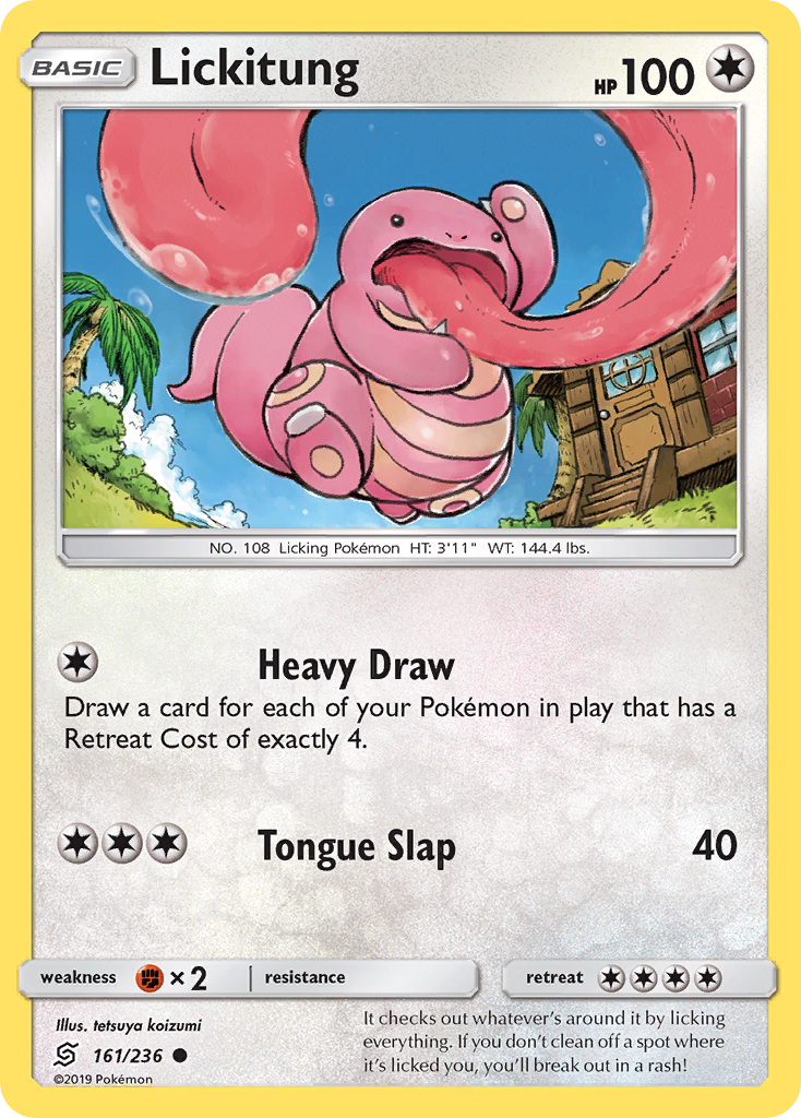 Lickitung (161/236) [Sun & Moon: Unified Minds] | Anubis Games and Hobby