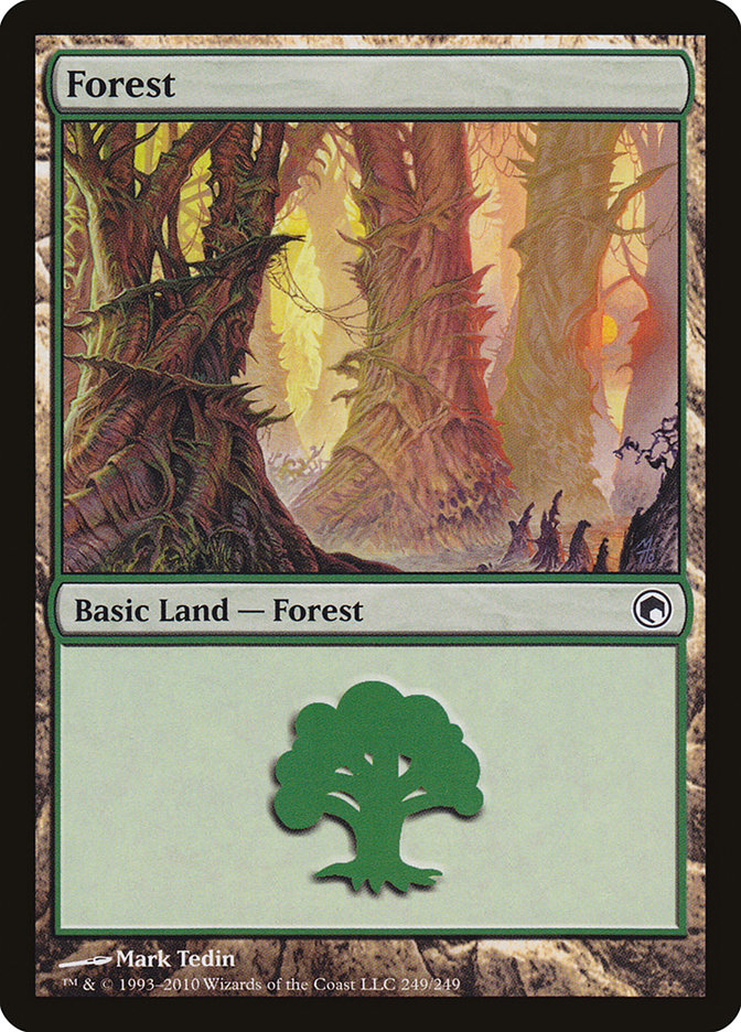 Forest (249) [Scars of Mirrodin] | Anubis Games and Hobby