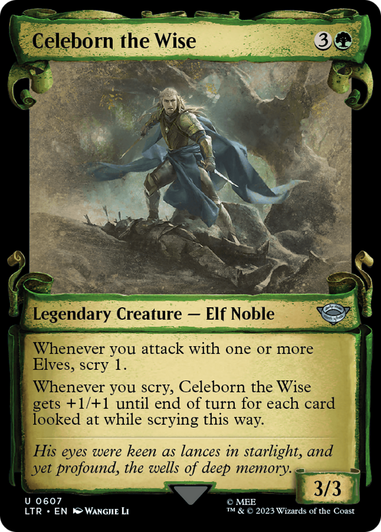 Celeborn the Wise [The Lord of the Rings: Tales of Middle-Earth Showcase Scrolls] | Anubis Games and Hobby