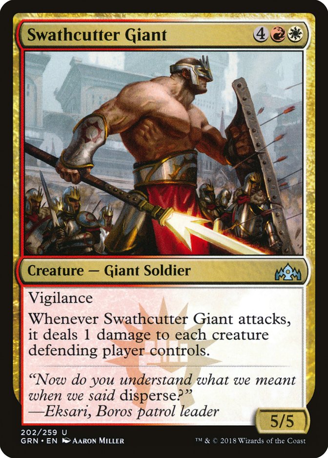 Swathcutter Giant [Guilds of Ravnica] | Anubis Games and Hobby