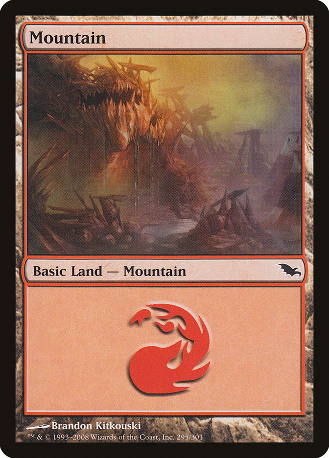 Mountain (295) [Shadowmoor] | Anubis Games and Hobby