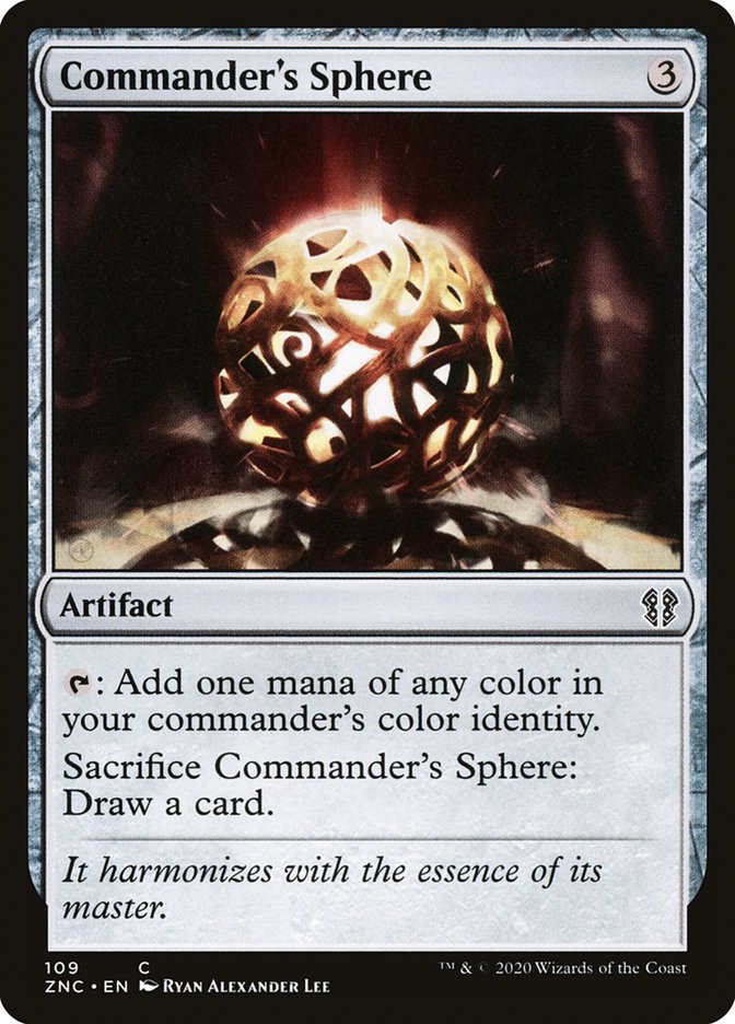 Commander's Sphere [Zendikar Rising Commander] | Anubis Games and Hobby