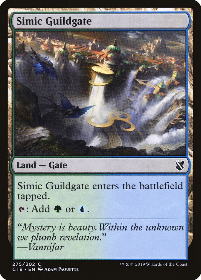 Simic Guildgate [Commander 2019] | Anubis Games and Hobby
