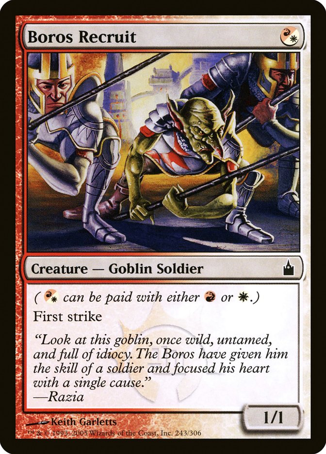 Boros Recruit [Ravnica: City of Guilds] | Anubis Games and Hobby