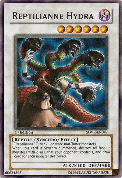 Reptilianne Hydra [SOVR-EN042] Super Rare | Anubis Games and Hobby