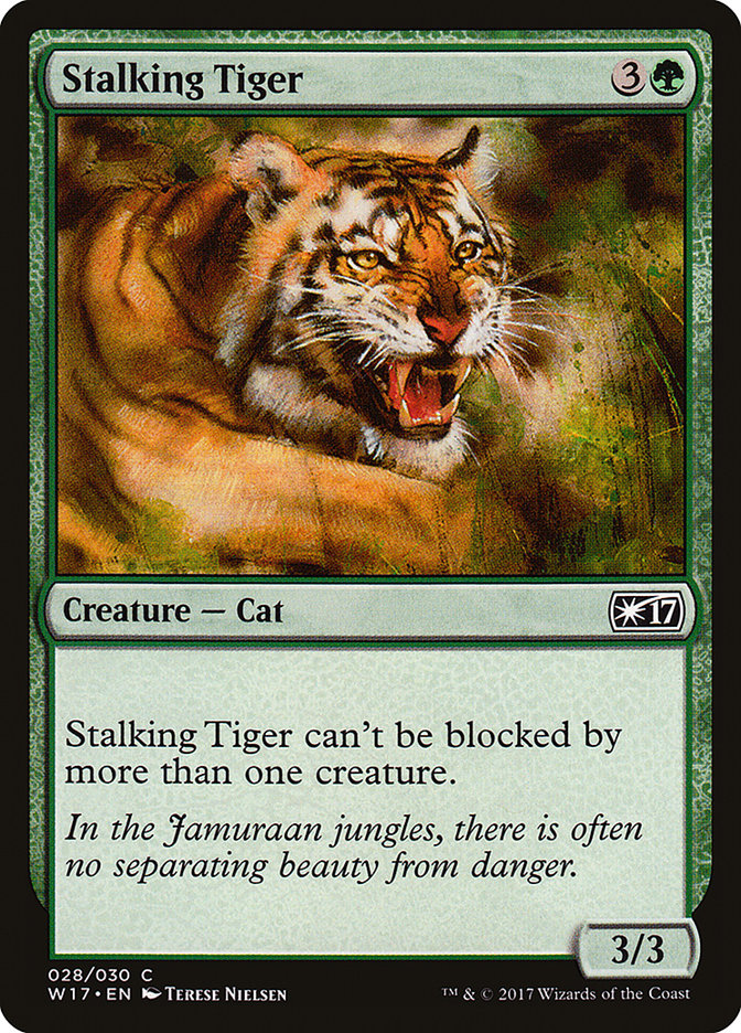Stalking Tiger [Welcome Deck 2017] | Anubis Games and Hobby