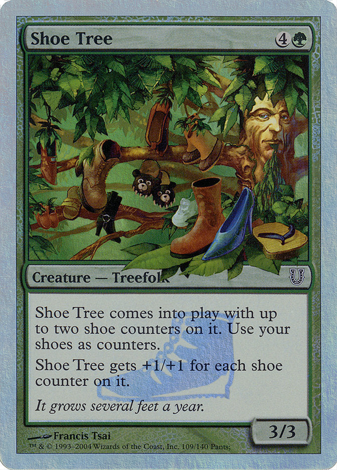 Shoe Tree (Alternate Foil) [Unhinged] | Anubis Games and Hobby
