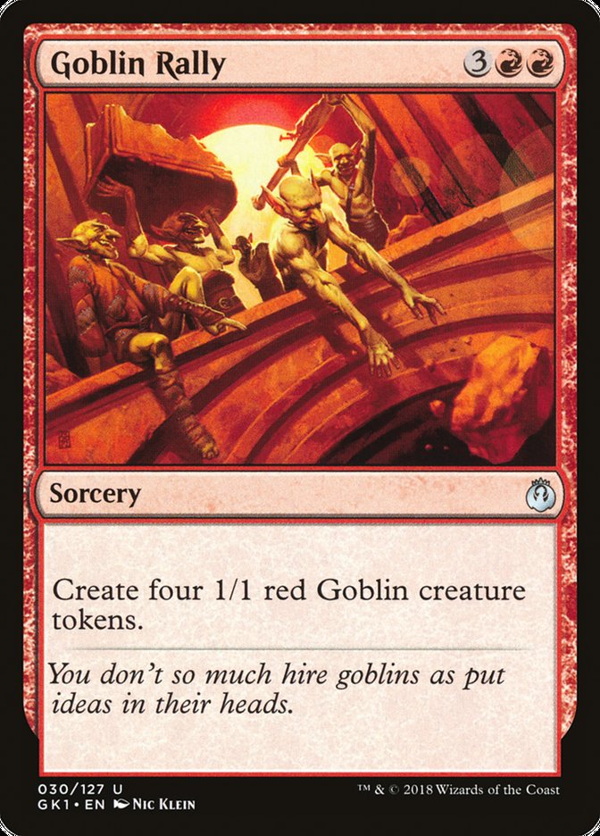 Goblin Rally [Guilds of Ravnica Guild Kit] | Anubis Games and Hobby