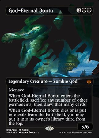 God-Eternal Bontu SDCC 2019 EXCLUSIVE [San Diego Comic-Con 2019] | Anubis Games and Hobby