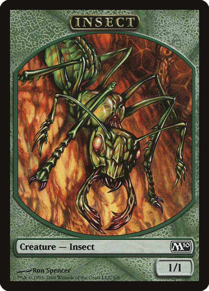 Insect Token [Magic 2010 Tokens] | Anubis Games and Hobby