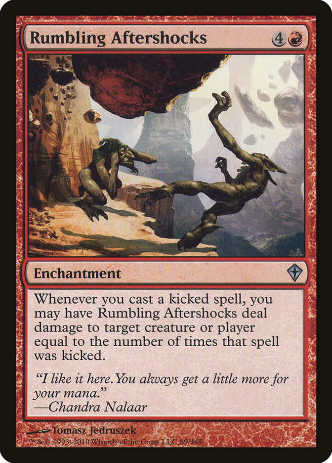 Rumbling Aftershocks [Worldwake] | Anubis Games and Hobby