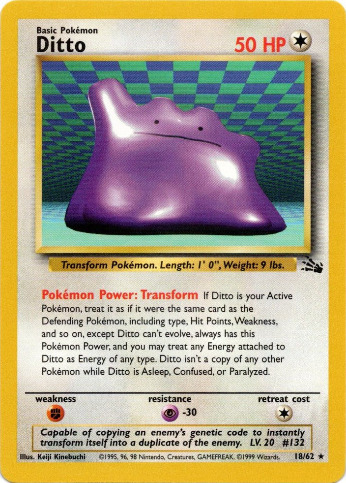 Ditto (18/62) [Fossil Unlimited] | Anubis Games and Hobby