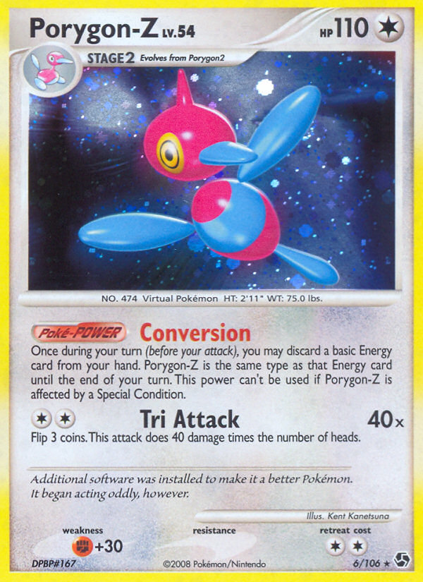 Porygon-Z (6/106) [Diamond & Pearl: Great Encounters] | Anubis Games and Hobby