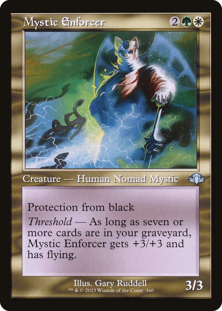 Mystic Enforcer (Retro) [Dominaria Remastered] | Anubis Games and Hobby