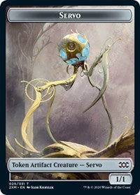 Servo // Soldier Double-Sided Token [Double Masters Tokens] | Anubis Games and Hobby
