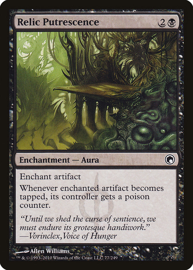 Relic Putrescence [Scars of Mirrodin] | Anubis Games and Hobby