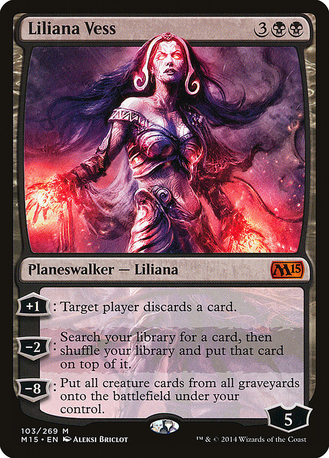 Liliana Vess [Magic 2015] | Anubis Games and Hobby