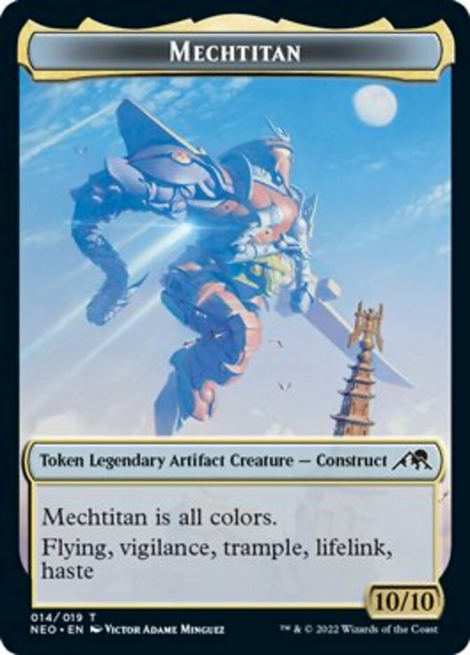 Mechtitan Token [Kamigawa: Neon Dynasty Tokens] | Anubis Games and Hobby