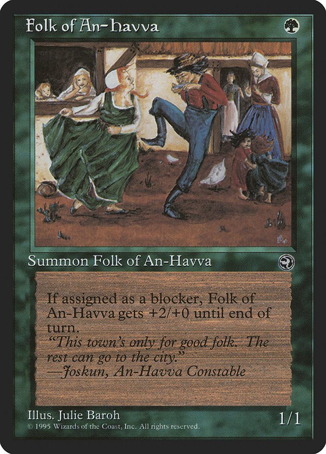 Folk of An-Havva (Joskun Flavor Text) [Homelands] | Anubis Games and Hobby