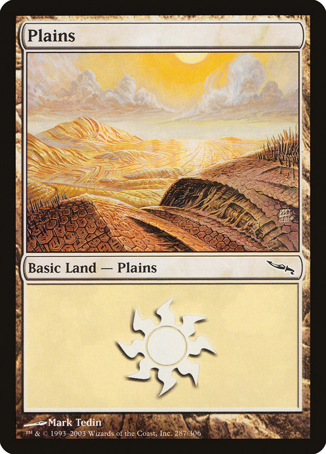 Plains (287) [Mirrodin] | Anubis Games and Hobby