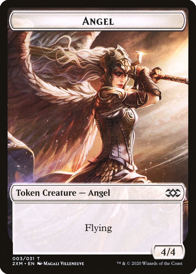 Angel Token [Double Masters Tokens] | Anubis Games and Hobby