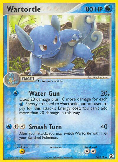 Wartortle (50/112) [EX: FireRed & LeafGreen] | Anubis Games and Hobby