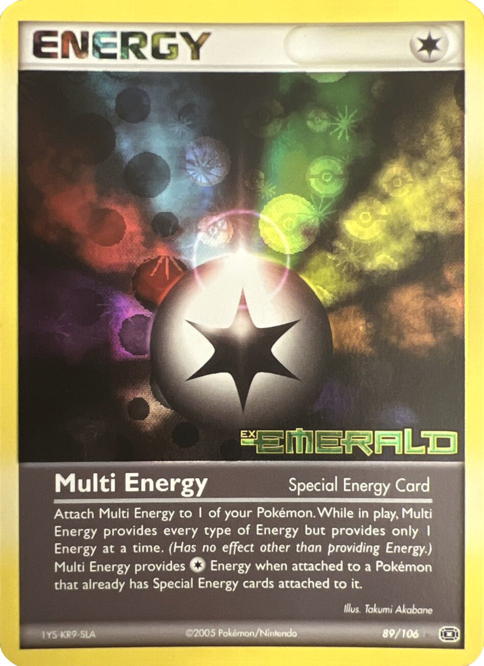 Multi Energy (89/106) (Stamped) [EX: Emerald] | Anubis Games and Hobby