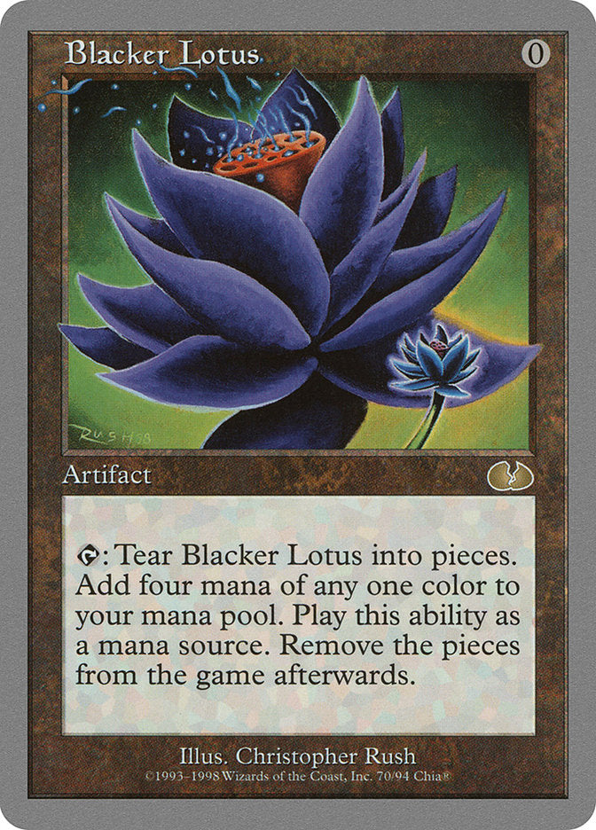 Blacker Lotus [Unglued] | Anubis Games and Hobby