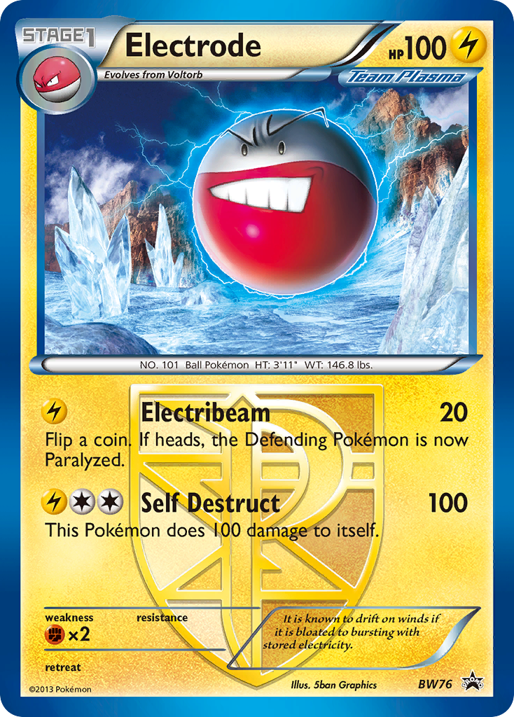 Electrode (BW76) [Black & White: Black Star Promos] | Anubis Games and Hobby