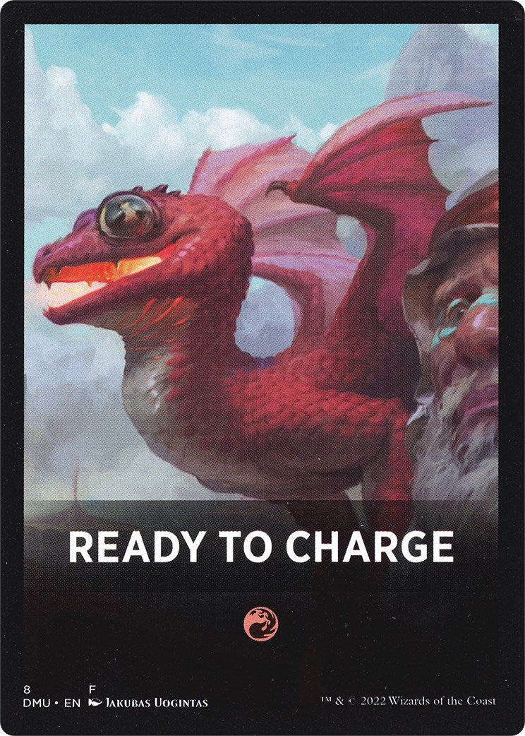 Ready to Charge Theme Card [Dominaria United Tokens] | Anubis Games and Hobby