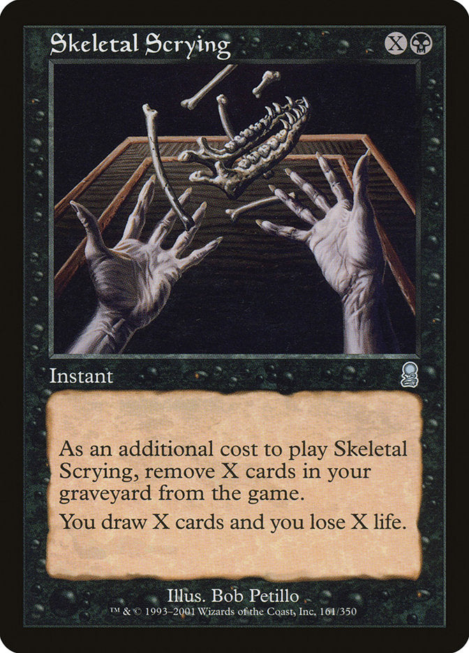 Skeletal Scrying [Odyssey] | Anubis Games and Hobby