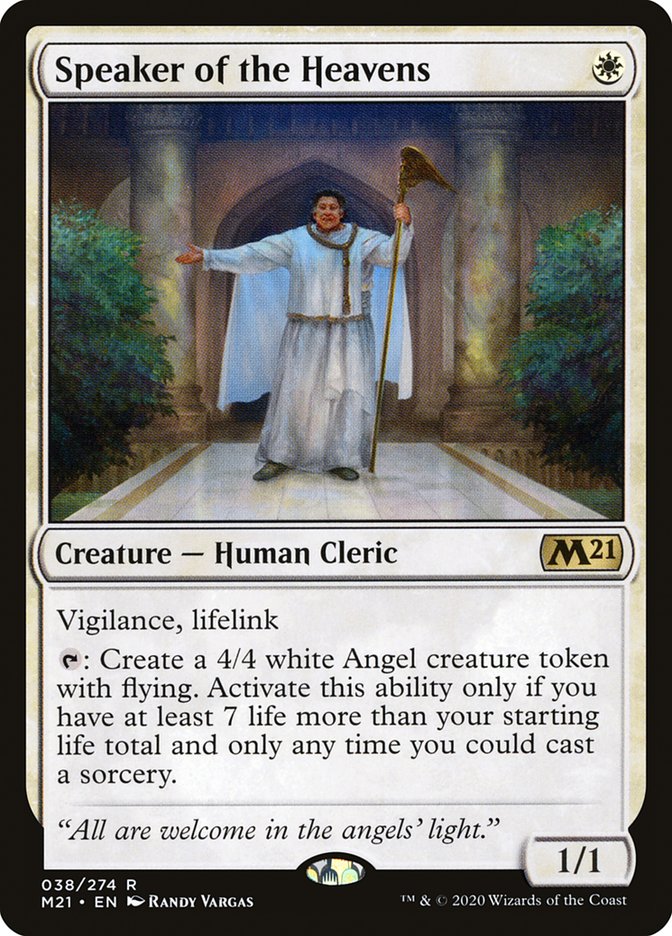 Speaker of the Heavens [Core Set 2021] | Anubis Games and Hobby