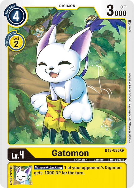 Gatomon [BT3-035] [Release Special Booster Ver.1.5] | Anubis Games and Hobby